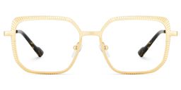 Maverick Square Gold Glasses1
