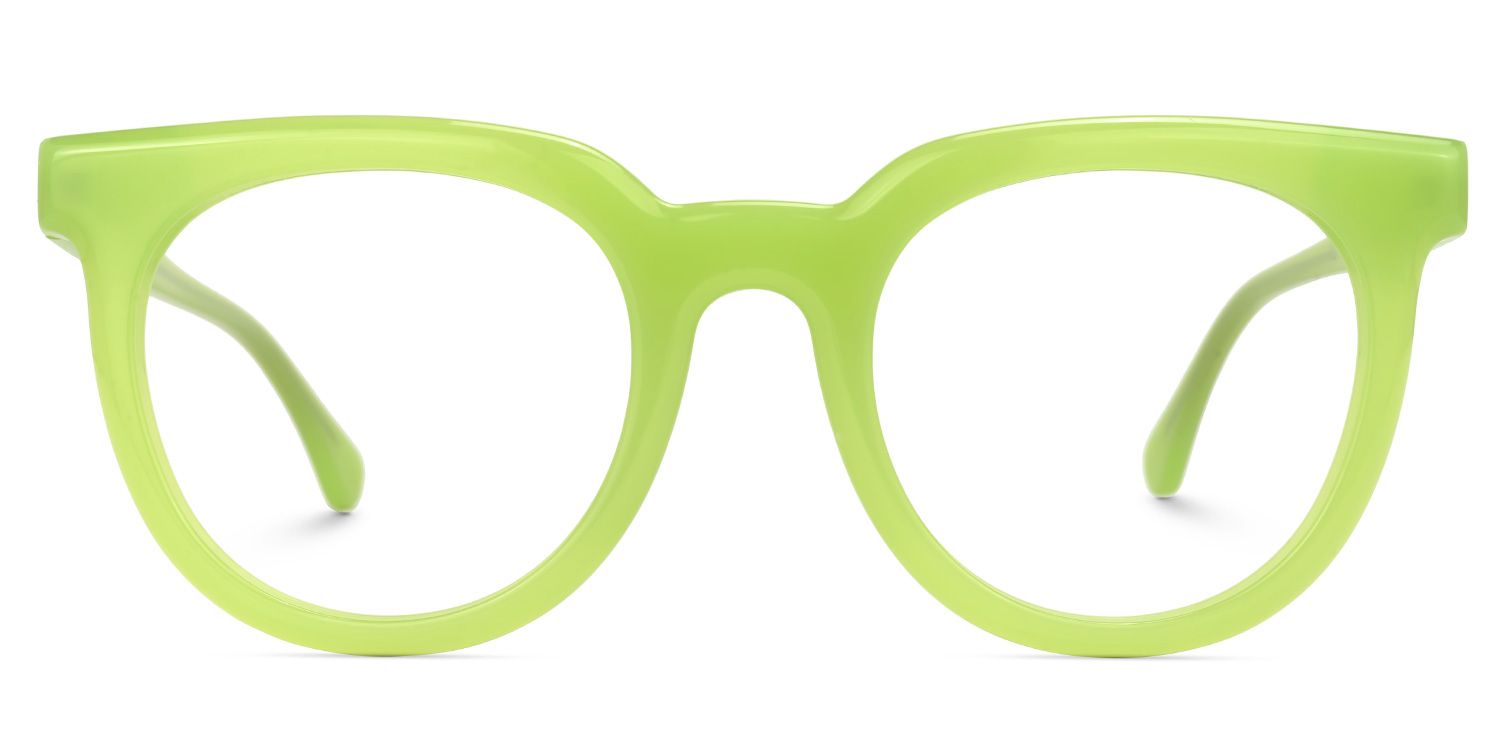 Round Shabien Green Glasses deals -Zeelool Glasses0