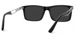Osvaldo Rectangle Black Glasses4