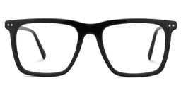 Frantz Square Black Glasses1