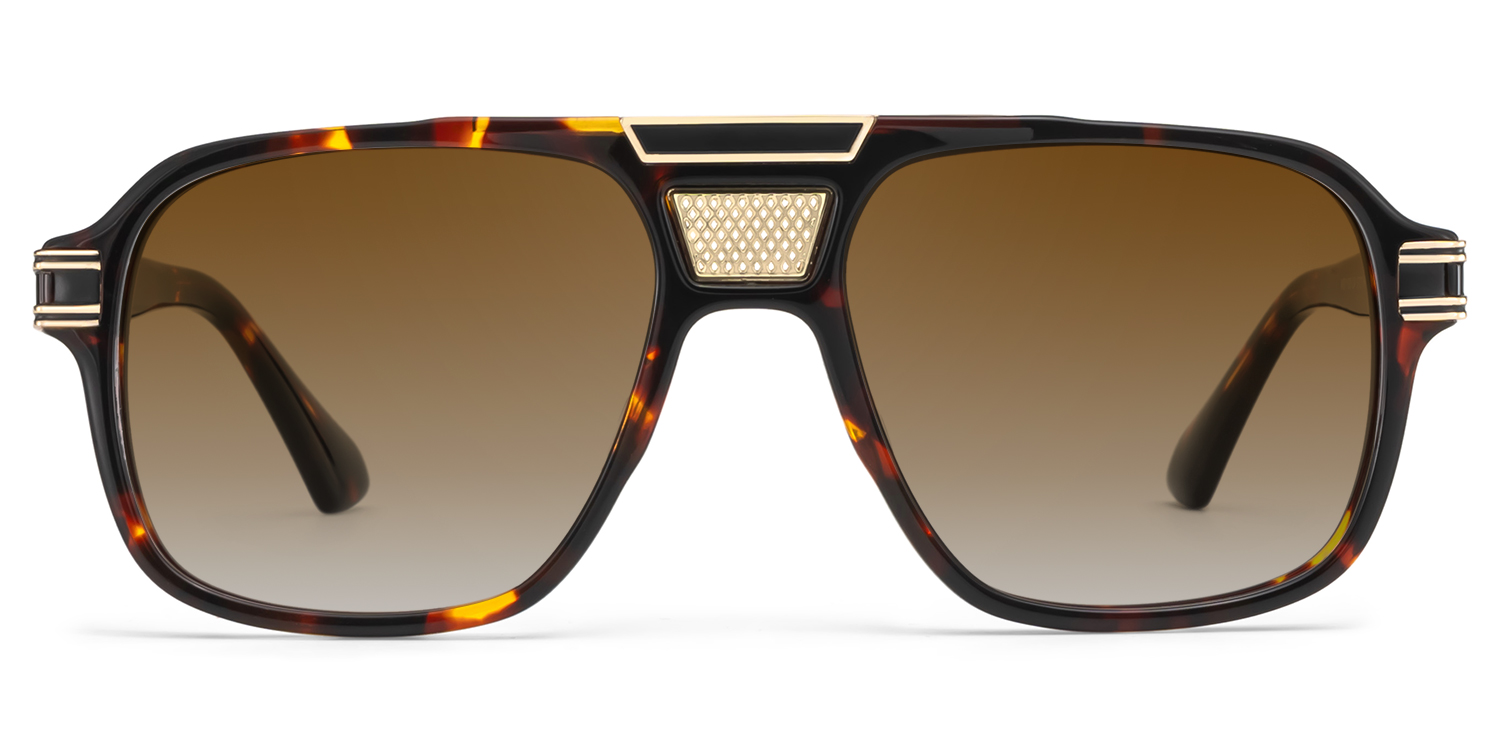 Dune Tortoise Aviator Polarized Sunglasses Online | ZEELOOL UK0