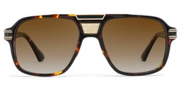Dune Aviator Tortoise Polarized Sunglasses0