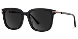 Kenny Black Square Sunglasses2