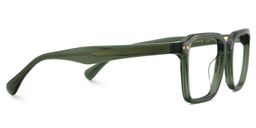Vickerie Rectangle Green Glasses4