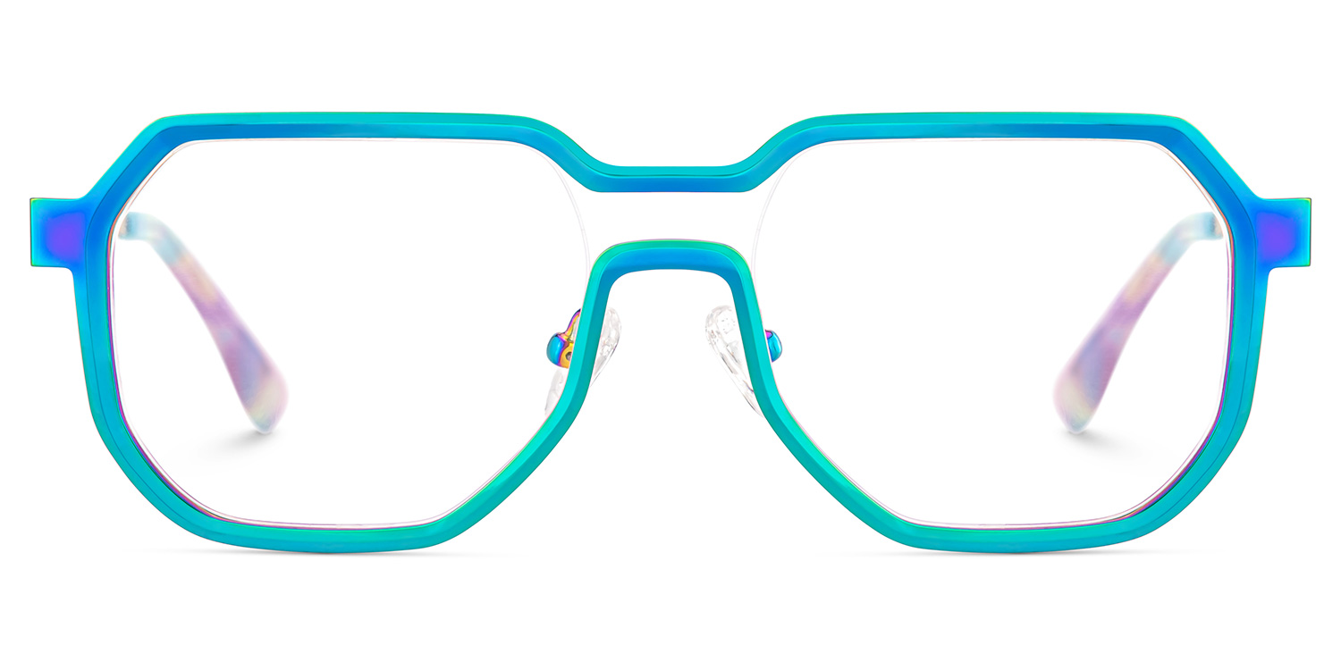 Hype Geometric Iridescent Glasses2