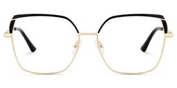 Shayla Square Black Glasses1