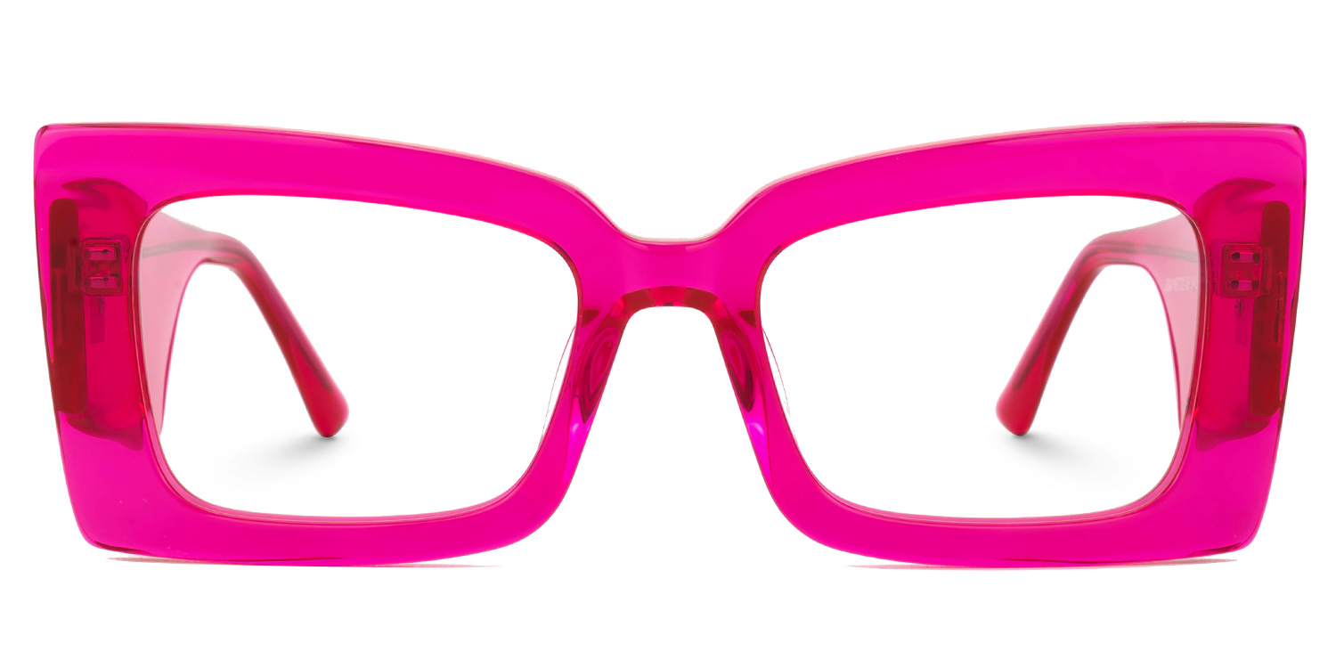 Mitia Neon Pink Eyeglasses and Designer Gasses Frames0