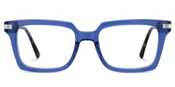 Langston Rectangle Blue Glasses1