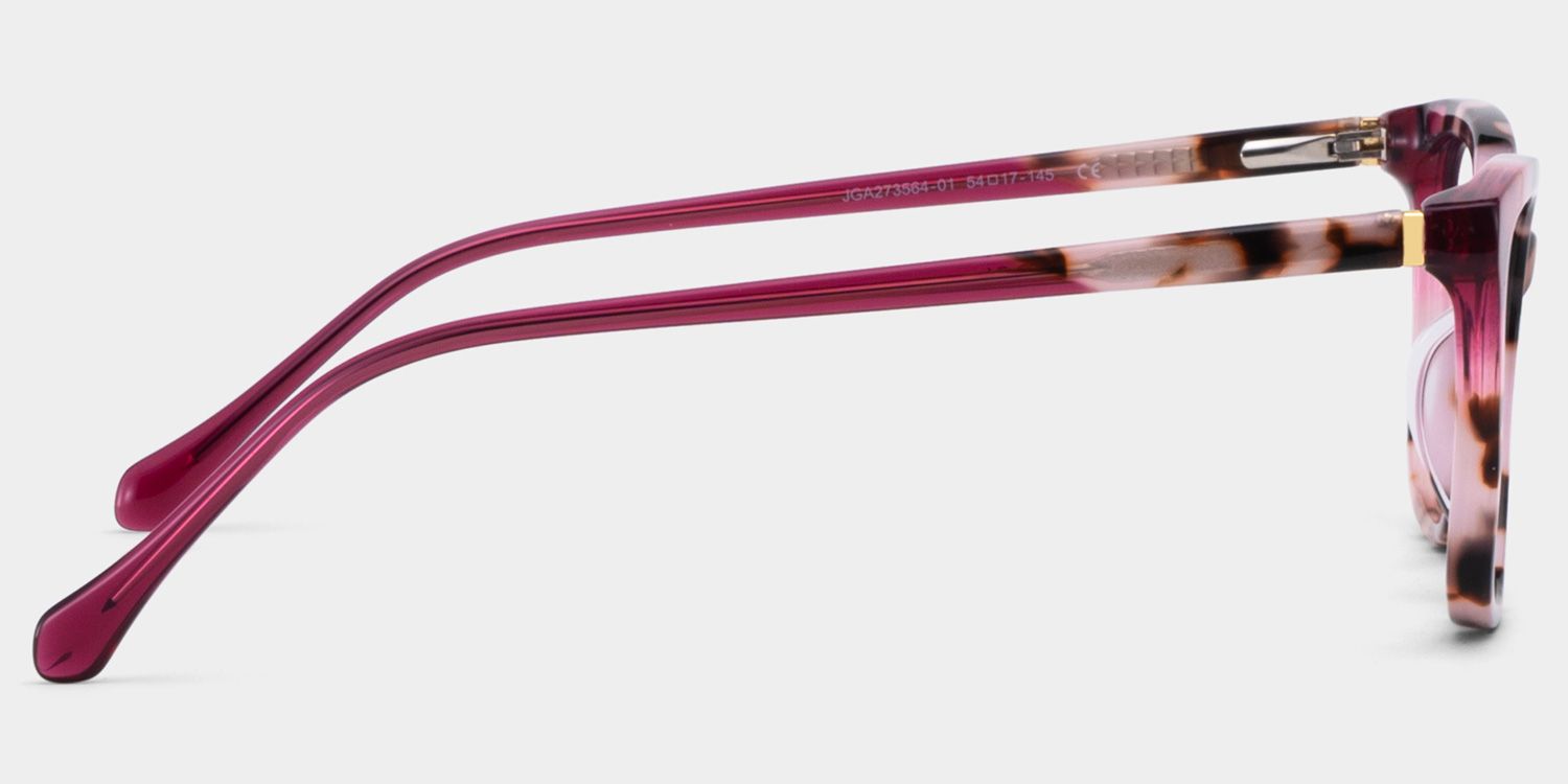 Juno Rectangle Tortoise Frame Eyeglasses for Woman| ZEELOOL UK4