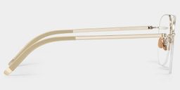 Grayson Aviator Light Gold Glasses3