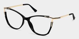 Yomary Black Cat eye Glasses4