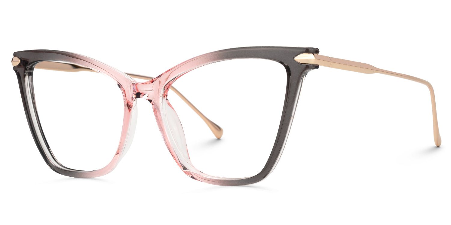 New Arrival Pink-Gray Color for Hilary Frame Glasses | ZEELOOL UK1