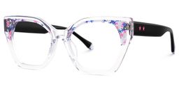 Burkes Butterfly Clear Glasses3