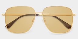 Valentina Gold Square Sunglasses2