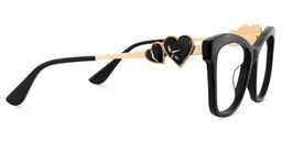 Sylla Butterfly Black Glasses4