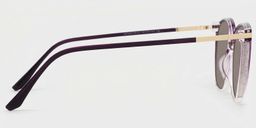 Rodz Square Purple Clear Glasses3