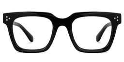 Diagne Square Black Glasses0