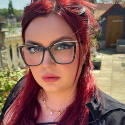 Krystle Black Square Glasses8