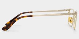 Alexander Rectangle Black Glasses4