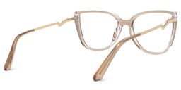 Celisa Cateye Beige Glasses3