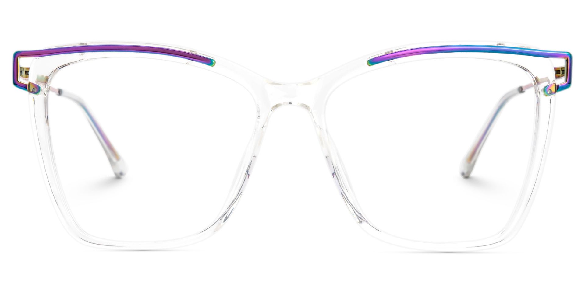 Square Krystle Clear Eyeglasses deals -Zeelool0