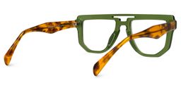 Montanez Aviator Green Glasses3