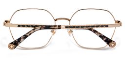 Dunbar Black Geometric Glasses4