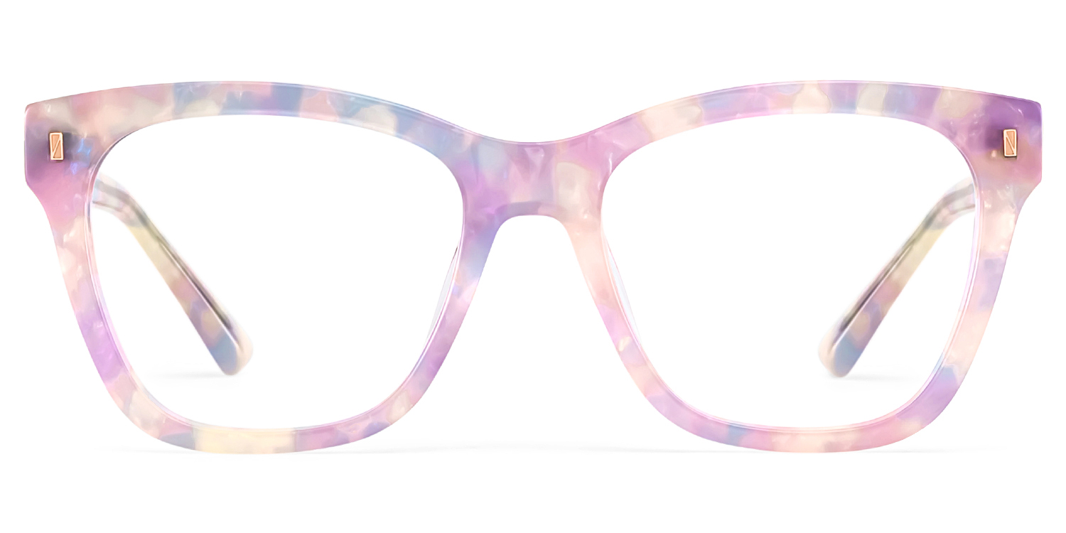 Mae Square Purple Glasses good-img
