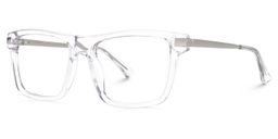 Finklea Rectangle Clear Glasses1