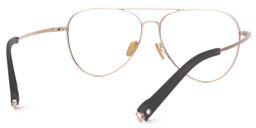 Vernell Aviator Black-Gold Glasses3