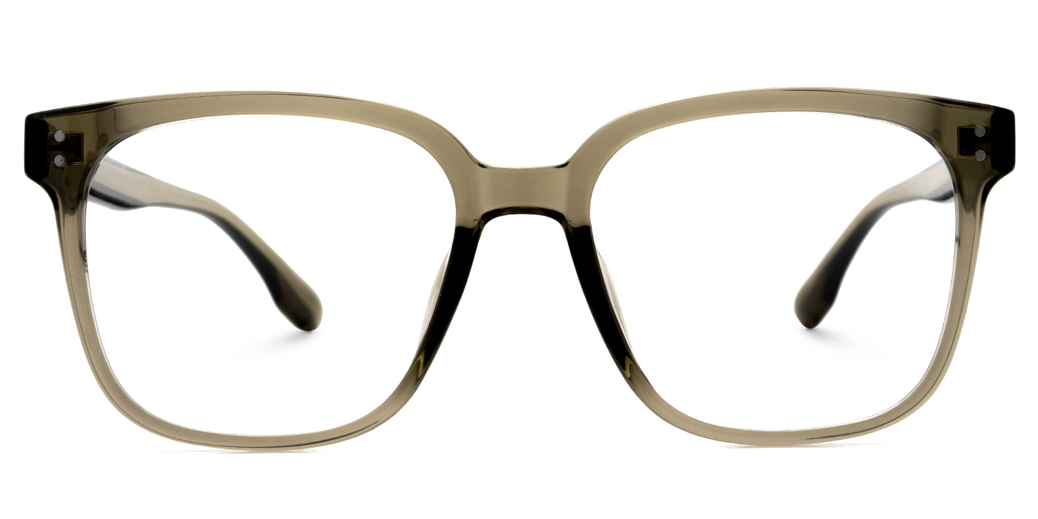 Oglesby Square Brown Green Glasses0