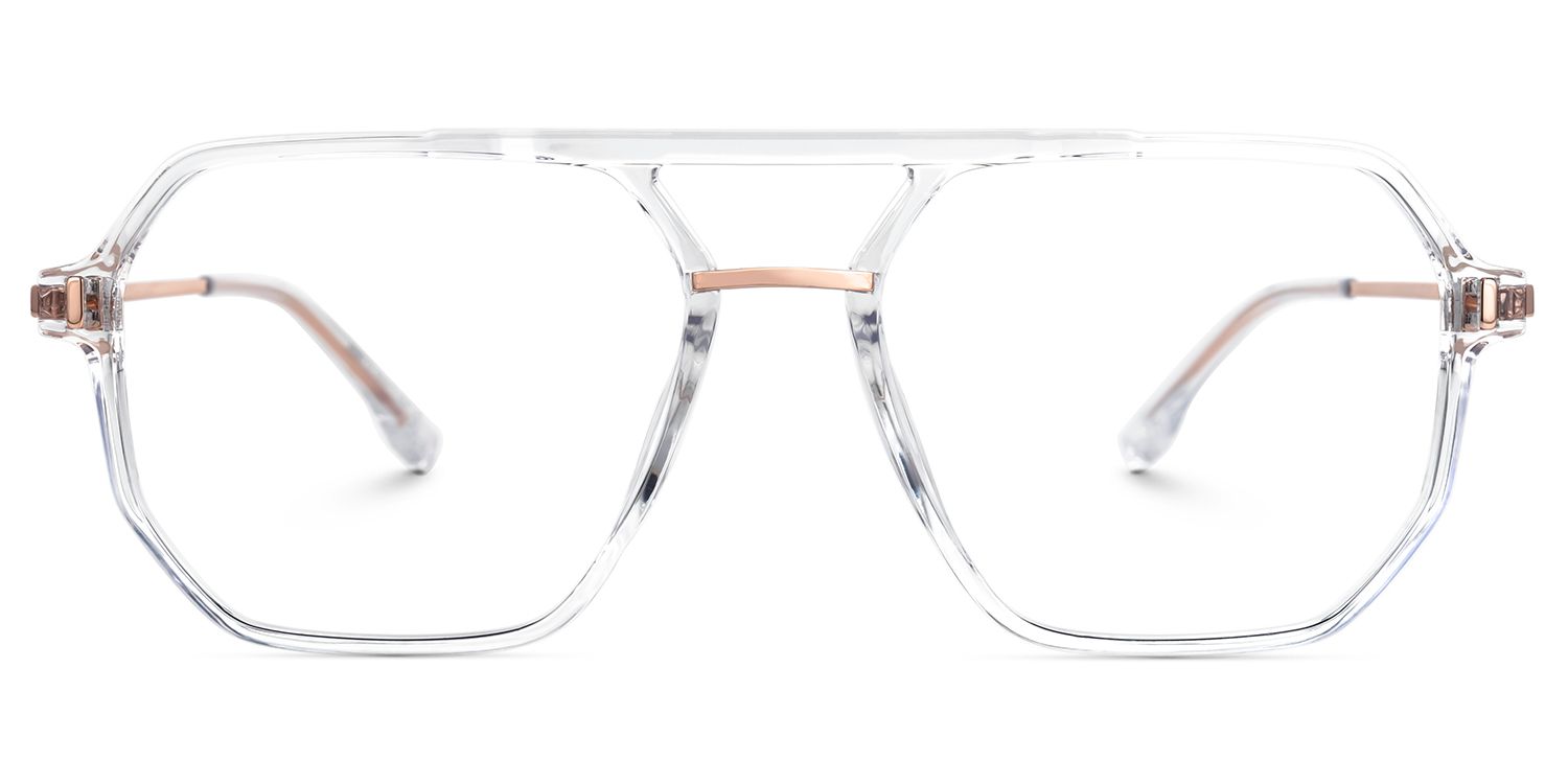 Aviator Lizbeth Clear Glasses on sale -Zeelool Glasses0