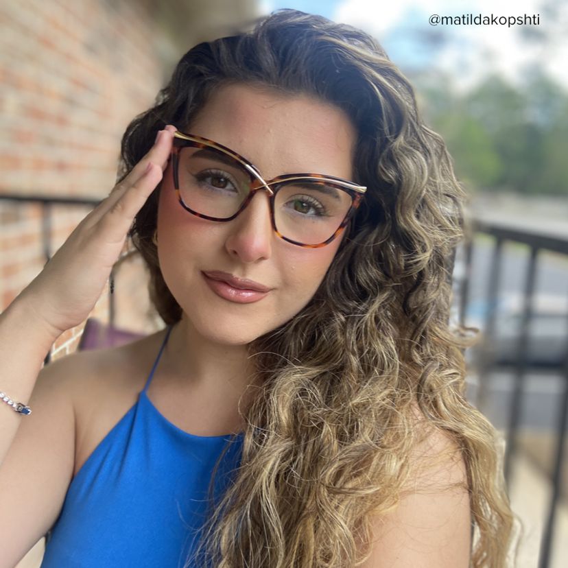 Winston Butterfly Tortoise Glasses