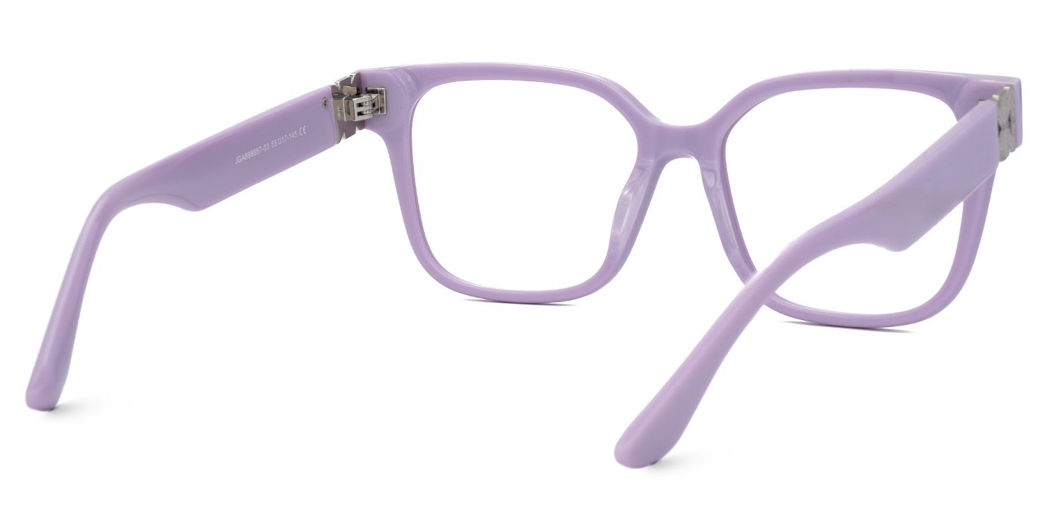 Kerri Wide Cow Print Glasses with Square Frames | ZEELOOL UK4