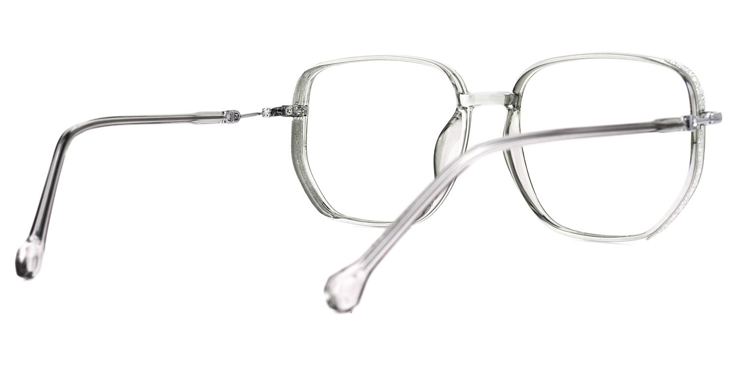 Joana Geometric Gray Glasses3