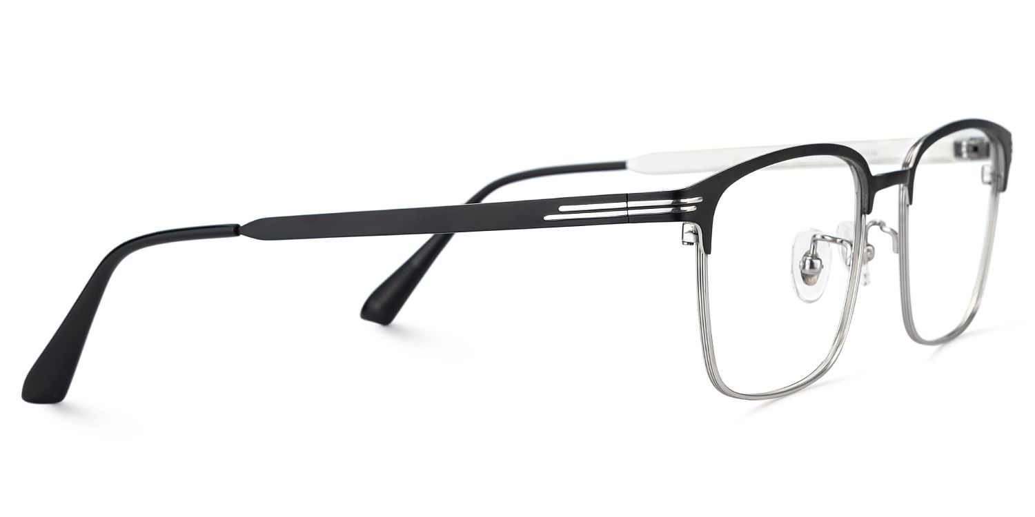 Men's Titanium Glasses Frames with Browline Shape4