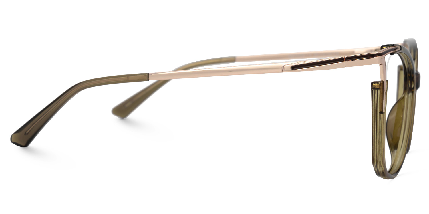 New Tawny Color for Yomary Mixed-Material Eyeglasses  | ZEELOOL UK2