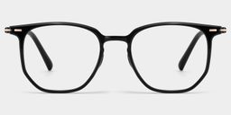 Isla Geometric Black Glasses0