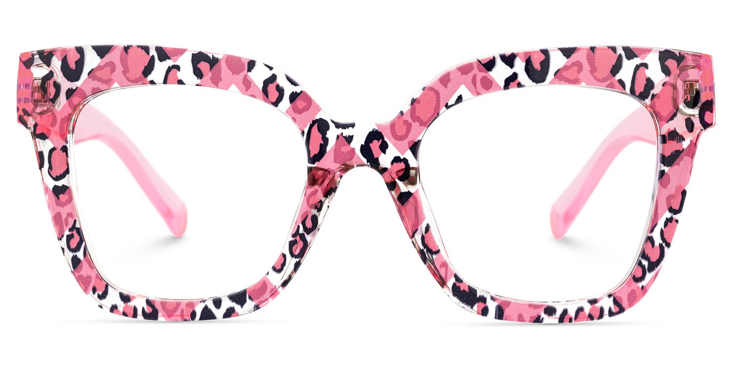 Malcolm Large Havana glasses frames with Transparent Arms | ZEELOOL UK1