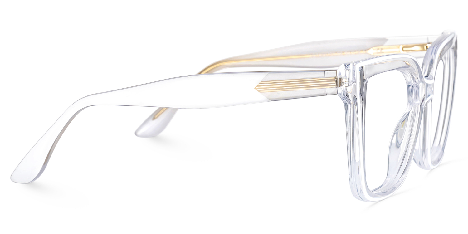 Mirta Square Crystal Eyeglasses with TR90 Frame3