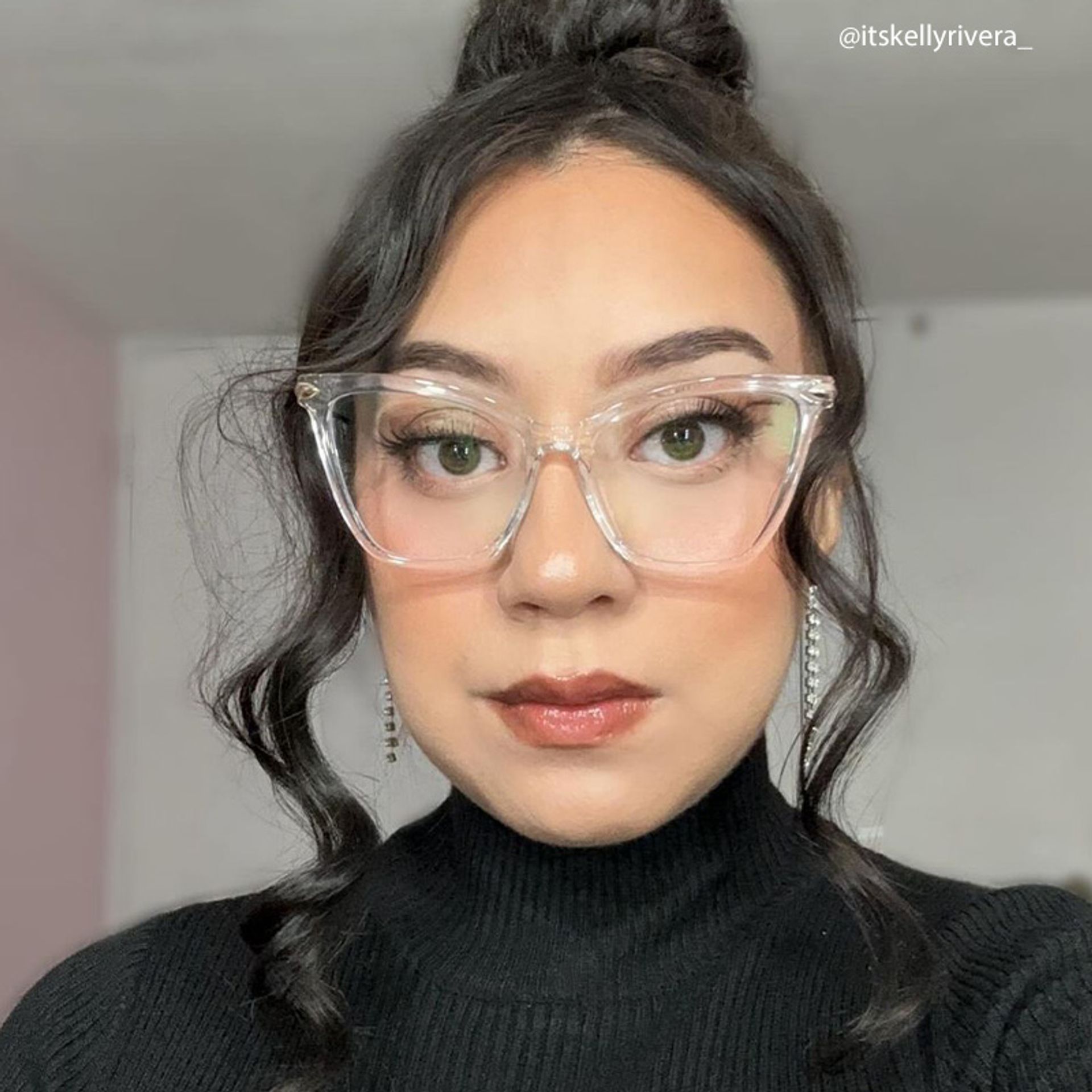 Hilary Butterfly Clear Frame Glasses | Zeelool9