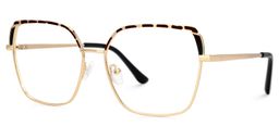 Shayla Square Tortoise Glasses1