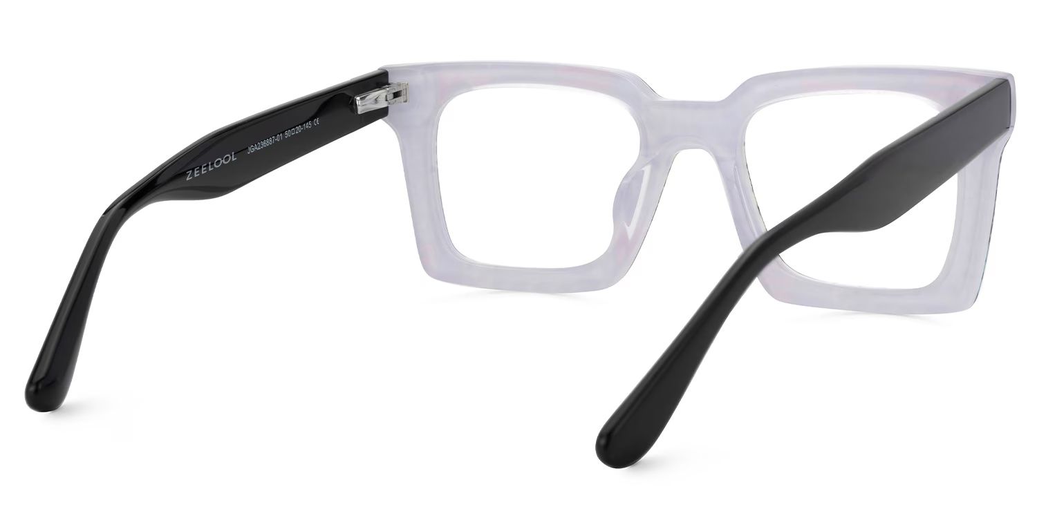 Kevin Multicolor Memphis Glasses with Square Frame3