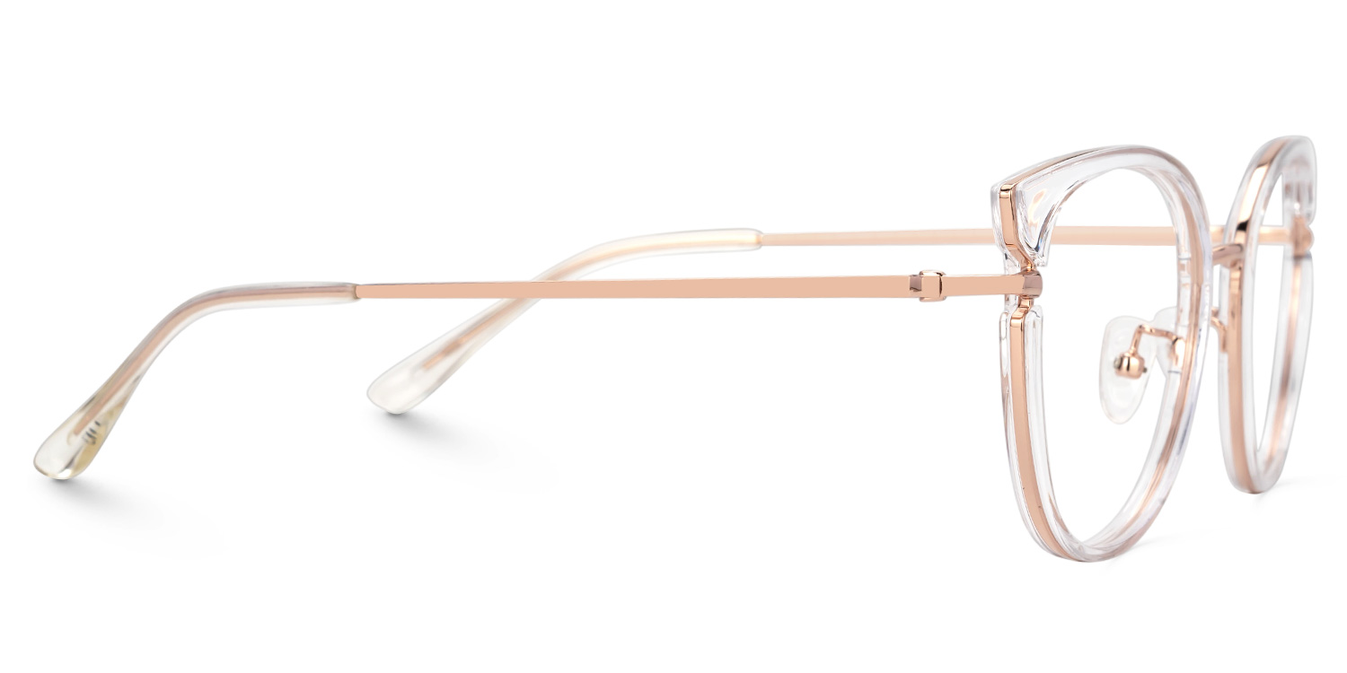 Delca Cateye Crystal Frame Glasses | ZEELOOL UK2