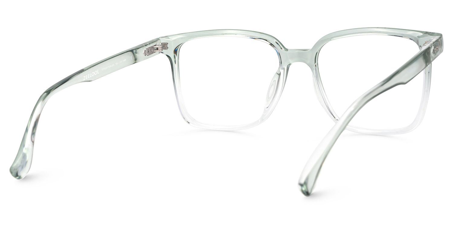 Contreras Square Green Glasses | ZEELOOL UK3