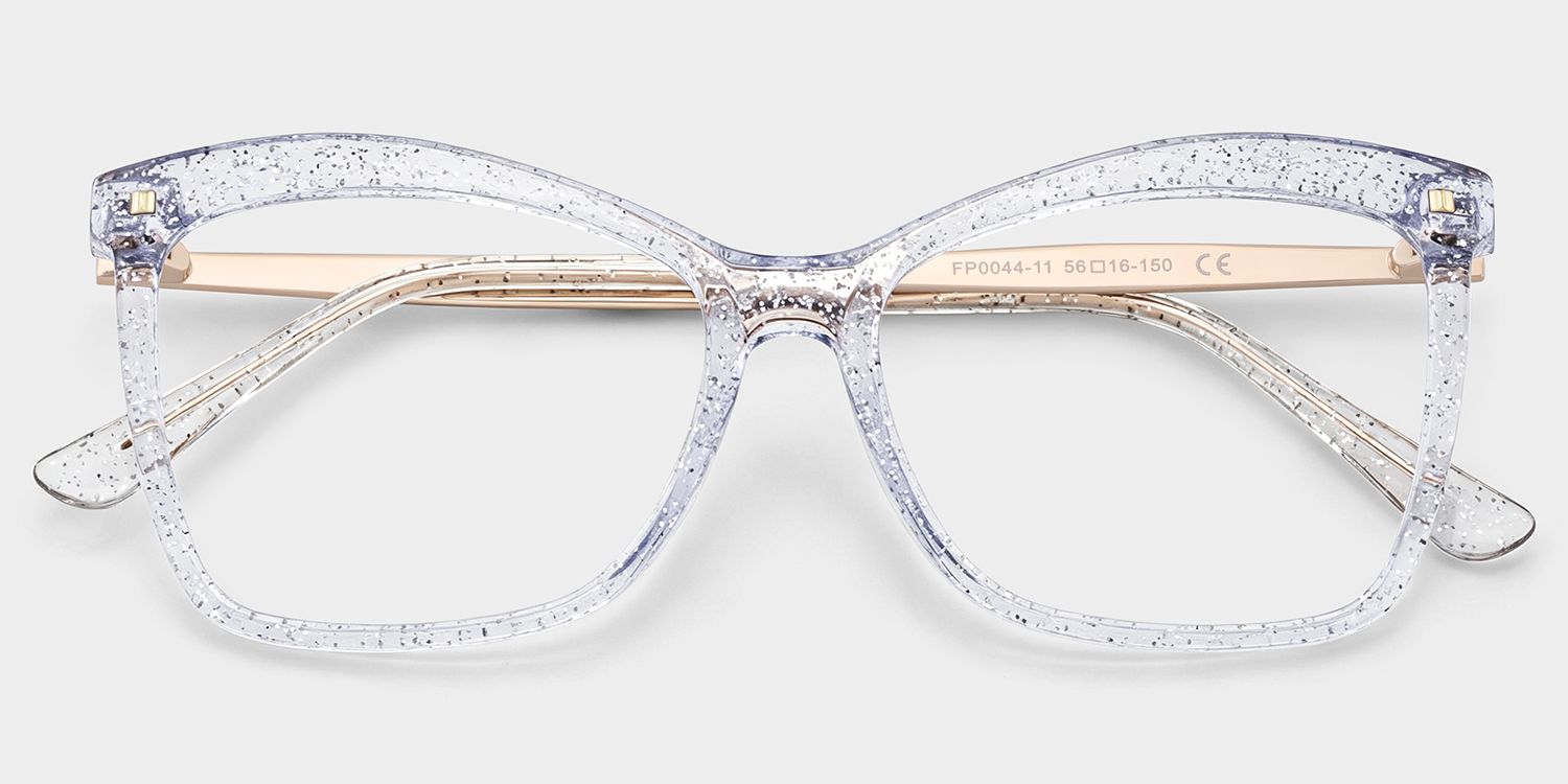 Isaebella Butterfly White Frame Glasses | ZEELOOL UK1