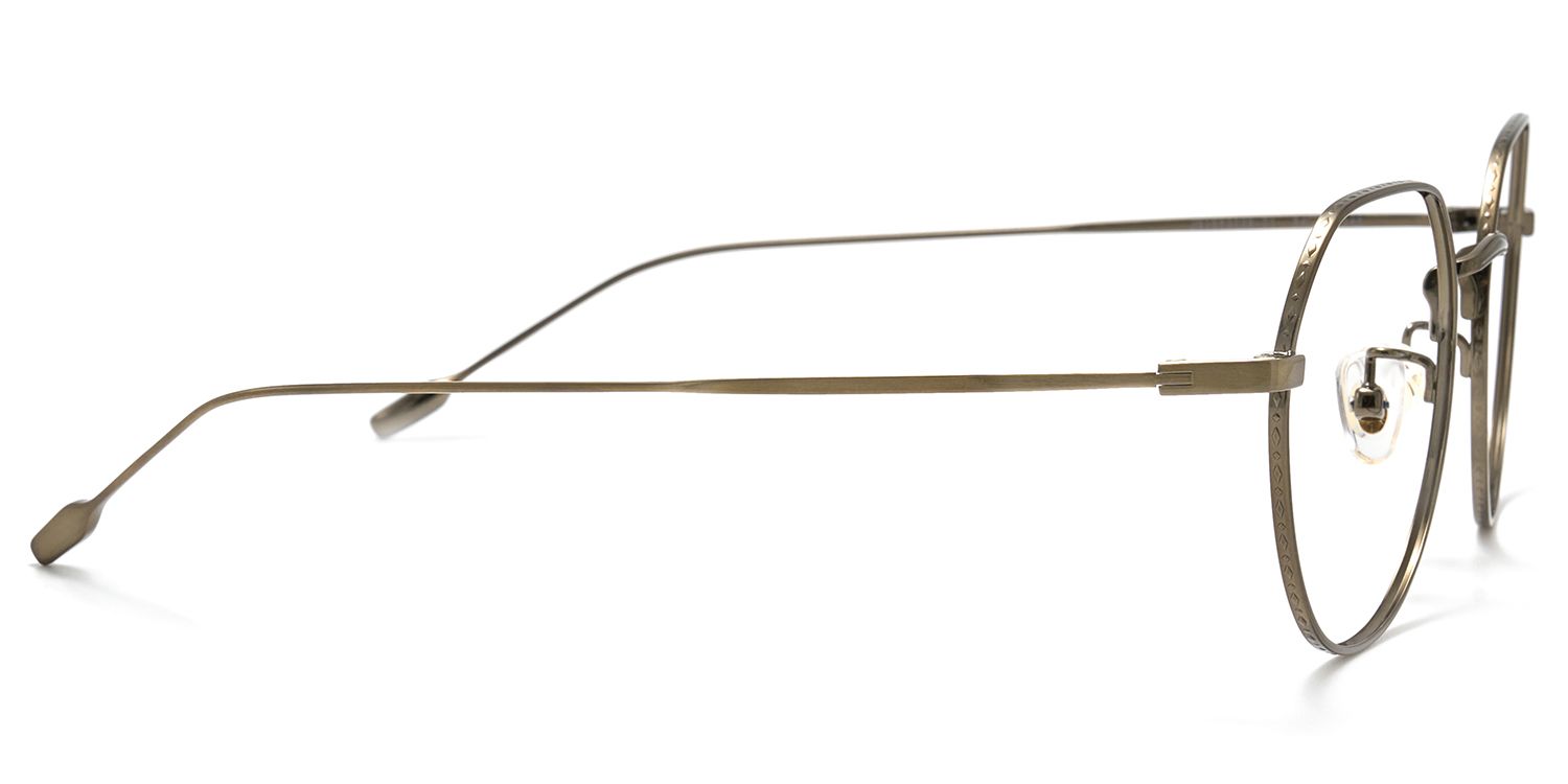 Round Titanium Eyeglasses Frames2