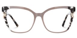 Nunnally Cateye Pink Glasses0