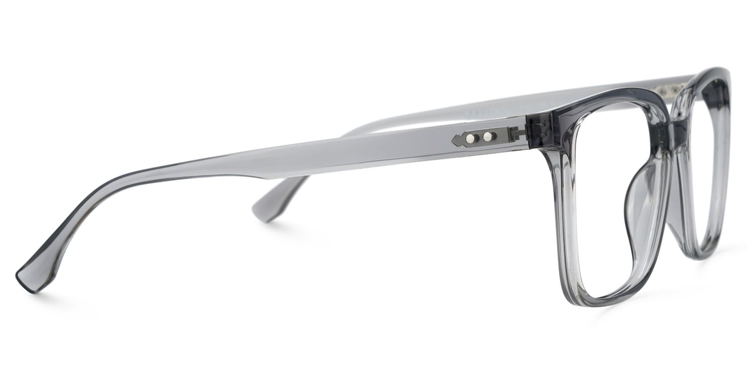 Contreras Square Gray Glasses | ZEELOOL UK2