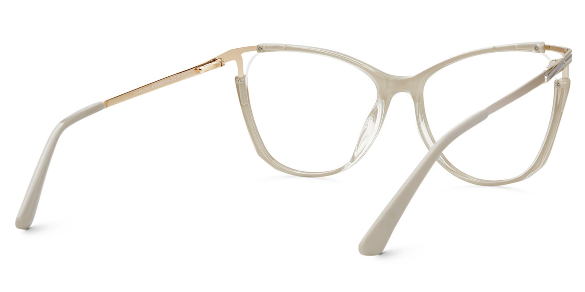 Yomary Cateye Khaki EyeGlasses | ZEELOOL UK4